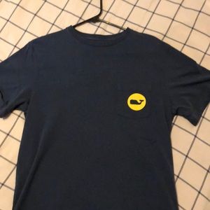 Navy/Yellow Vineyard Vines Tee XS Men’s
